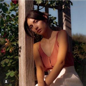 ISO Rudy Jude Knit Tank in Rust size: Small or Medium